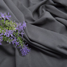Тканина кулір з еластаном т/сірій