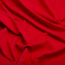 Тканина кулір з еластаном червоний