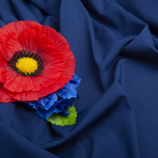 Тканина трикотаж Шарлотта синій