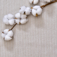 Плед покривало на ліжко Adina 180х200 см IDEIA натуральне бавовна беж