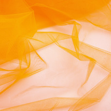 Тканина декоративна фатин Kristal No59 неон оранж