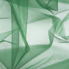 Тканина декоративна фатин Kristal No34 т/зелений