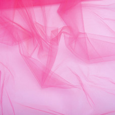 Тканина декоративна фатин Kristal No57 неон корал