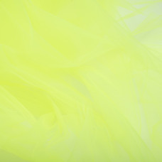 Тканина фатин євро 300 см 15 г/м2 легка декоративна для суконь, костюмів, декору V-H58 неон салат