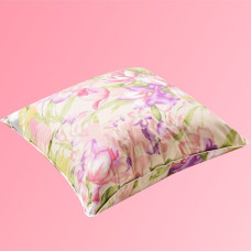 Подушка пухова 70х70 см натуральна IDEIA пух перо натуральний наповнювач тканина бавовна