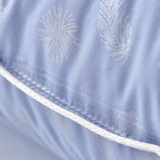 Подушка пухова 50х70 см IDEIA пух перо натуральний наповнювач тканина бавовна