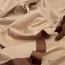 Тканина бязь ранфорс для постільної білизни, бавовна 130 г/м2, 240 см V-67 моко