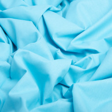 Тканина бязь ранфорс для постільної білизни 2,4 м V-34 св/бірюза