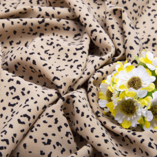 Тканина плательна Super Soft лео пісок