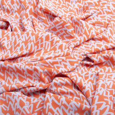 Тканина плательна Super Soft Влада оранж