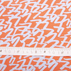 Тканина плательна Super Soft Влада оранж