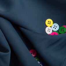 Тканина плательна Wave crep т/денім