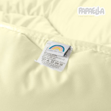 Ковдра дитяча зимова Comfort 100х135 см PAPAELLA для дітей у дитяче ліжечко антиалергенна молоко