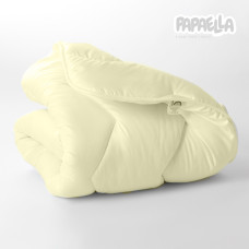 Ковдра дитяча зимова Comfort 100х135 см PAPAELLA для дітей у дитяче ліжечко антиалергенна молоко
