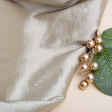 Тканина костюмна тафта стрейч Тіффані пісок