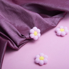 Тканина костюмна тафта стрейч Тіффані фрез