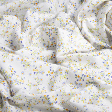 Ткань поплин хлопок спориш білий