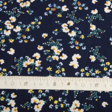 Тканина поплін бавовна — спориш т/синій