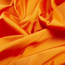 Тканина тафта стрейч однотонна помаранчева