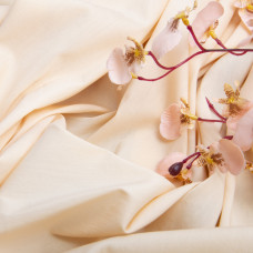 Тканина поплін однотонний V-59 ніжний абрикос