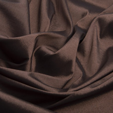Тканина тафта стрейч однотонна шоколад