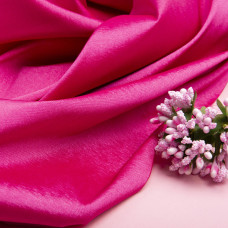 Тканина тафта стрейч однотонна малина