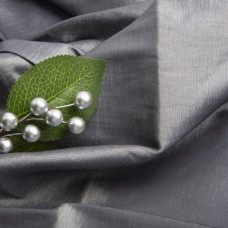 Тканина костюмна тафта стрейч Тіффані сірий