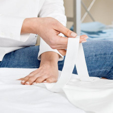 Наматрацник Аква стоп 180х200 см IDEIA непромокальний з гумками по кутах захисний антиалергійний білий