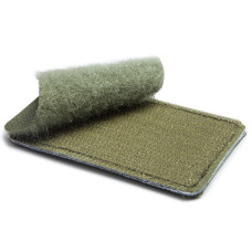 Шеврон на липучці Не души гусака 5х8 см вишитий патч нашивка