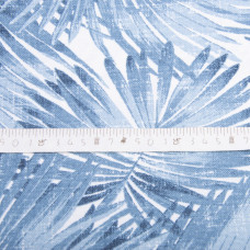 Тканина декоративна Папороть з водовідштовхувальним просоченням V-9 денім