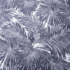 Тканина декоративна Папороть з водовідштовхувальним просоченням V-1 чорна