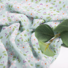 Тканина плательна шифон Марічка м'ята