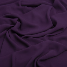 Тканина шифон креп однотонний баклажан