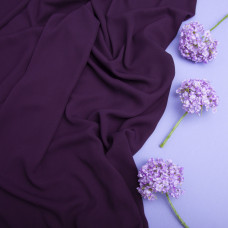 Тканина шифон креп однотонний баклажан