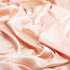 Тканина шовк сатин Armani персик