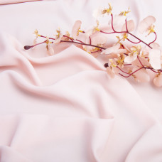 Тканина шифон креп однотонний ніжний персик