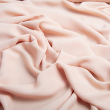 Тканина шифон креп однотонний персик