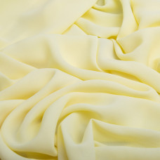 Тканина шифон креп однотонний лимон