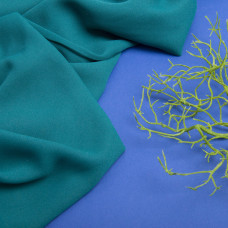Тканина шифон креп однотонний смарагд