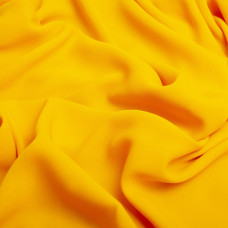 Тканина шифон креп однотонний жовтий