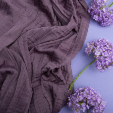 Тканина плательна шовк креш Джура 108 гр/м2 т/ліловий