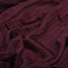 Тканина плательна шовк креш Джура 108 г/м2 бордо