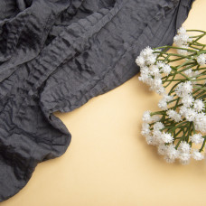 Тканина плательна шовк креш Джура 108 гр/м2 сіра