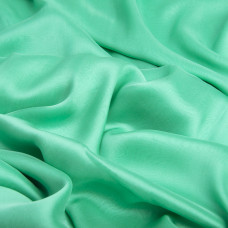 Тканина шифон шовк натуральний м'ята