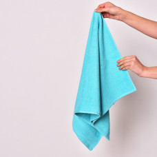 Махровий рушник "Наталі" 70х140 см, м’ятний, щільність 360 г/м², натуральна бавовна