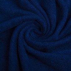 Махровий рушник "Смуга" 70х135 см, синій, щільність 380 г/м², натуральна бавовна