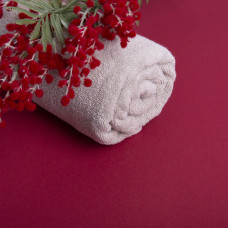 Махровий рушник "Ідеал" 70х140 см, бежевий, щільність 450 г/м², натуральна бавовна