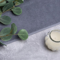 Рушник махровий 70х140 см Ідеал пл 450 грм/м2 графіт