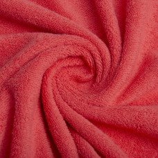 Рушник махровий 70х135 см СМУГА щіл 380 гр/м2 корал бавовна, бавовняне натуральне, для тіла