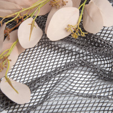 Тканина сітка Сільвер сіра